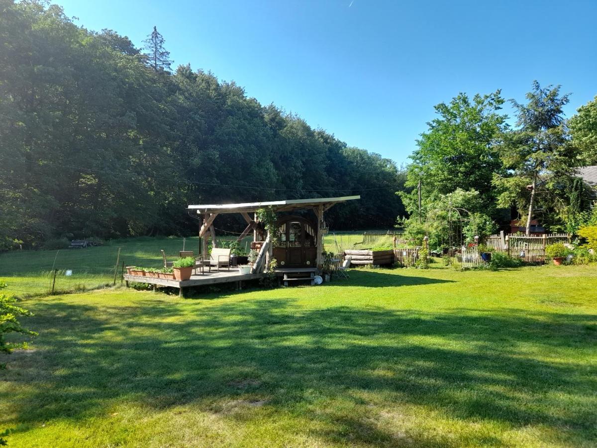 Schlummerfass An Der Bockmuehle Hohnstein Εξωτερικό φωτογραφία